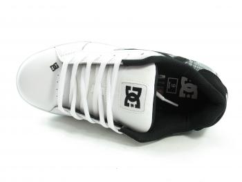 DC Shoes Net SE Wht-Blk-Plaid Mens Footwear Trainer