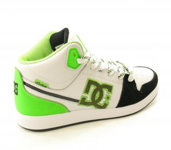 DC Shoes University Mid White-Fluorescent Ladies Footwear Trainer