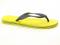 Havaianas H Brasil Logo Yellow Citrus Mens Footwear Flip Flop