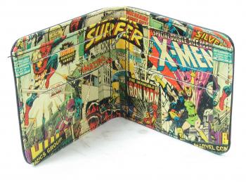 Marvel Marvel Print Inside Black Accessories Wallet